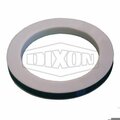 Dixon Cam and Groove Envelope Gasket, 1-1/2 in Nominal, PTFE, Domestic 150-G-TF